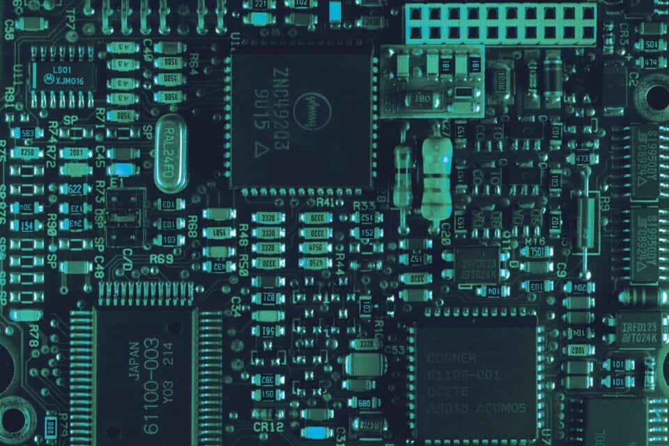 Electronic motherboard components supporting modern media technology