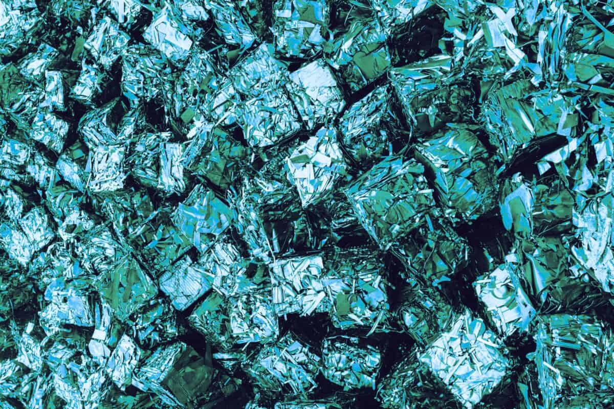 Close-up of textured rocks forming an abstract technology background