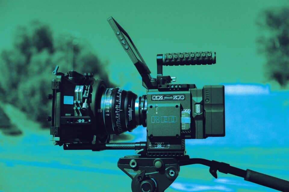 Microphones and control equipment arranged for broadcast audio production