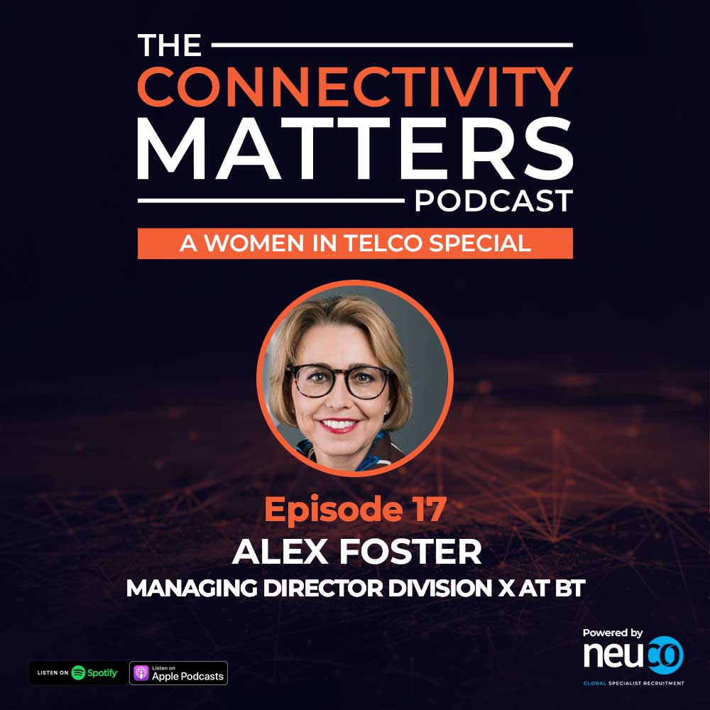 Women In Telco: Keep Nurturing, Watering and Growing - Episode 17 - Alex Foster, Director of Division X at BT