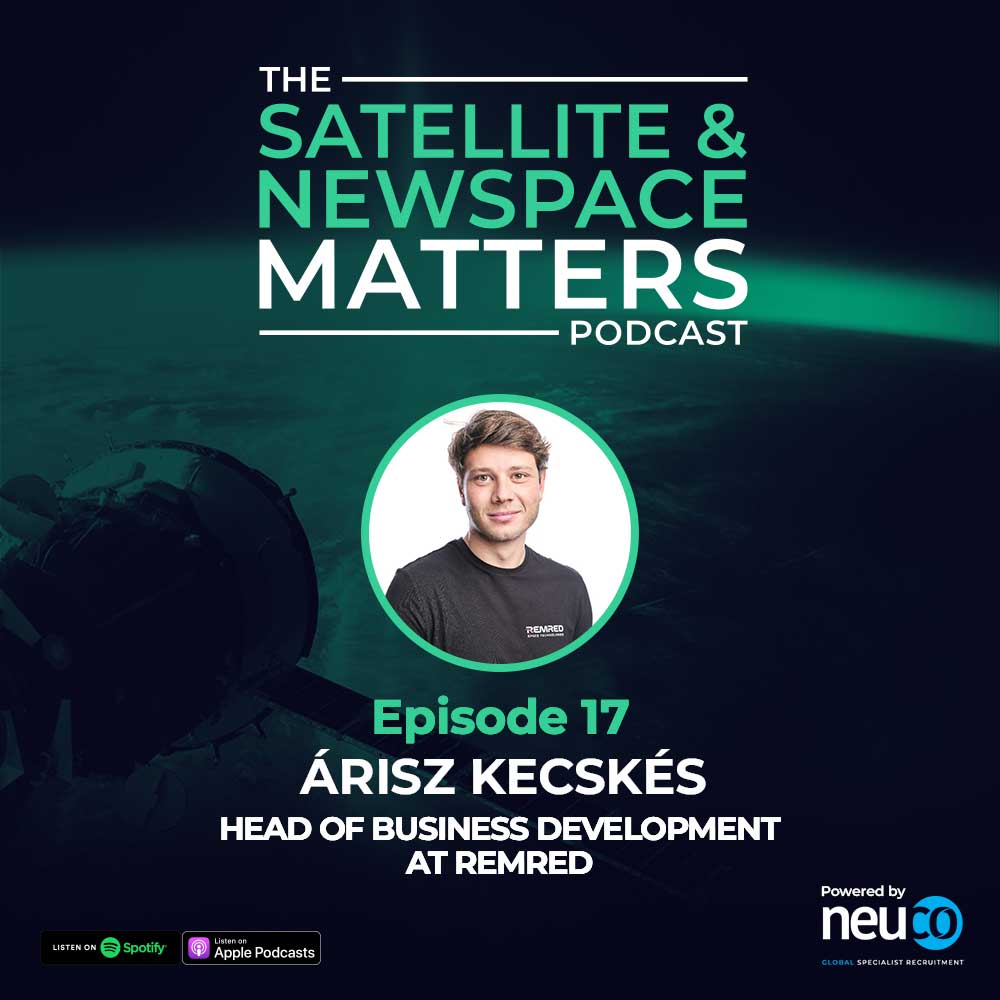 At the centre of the European space industry - Episode 17 - Árisz Kecskés, Head of Business Development at Remred