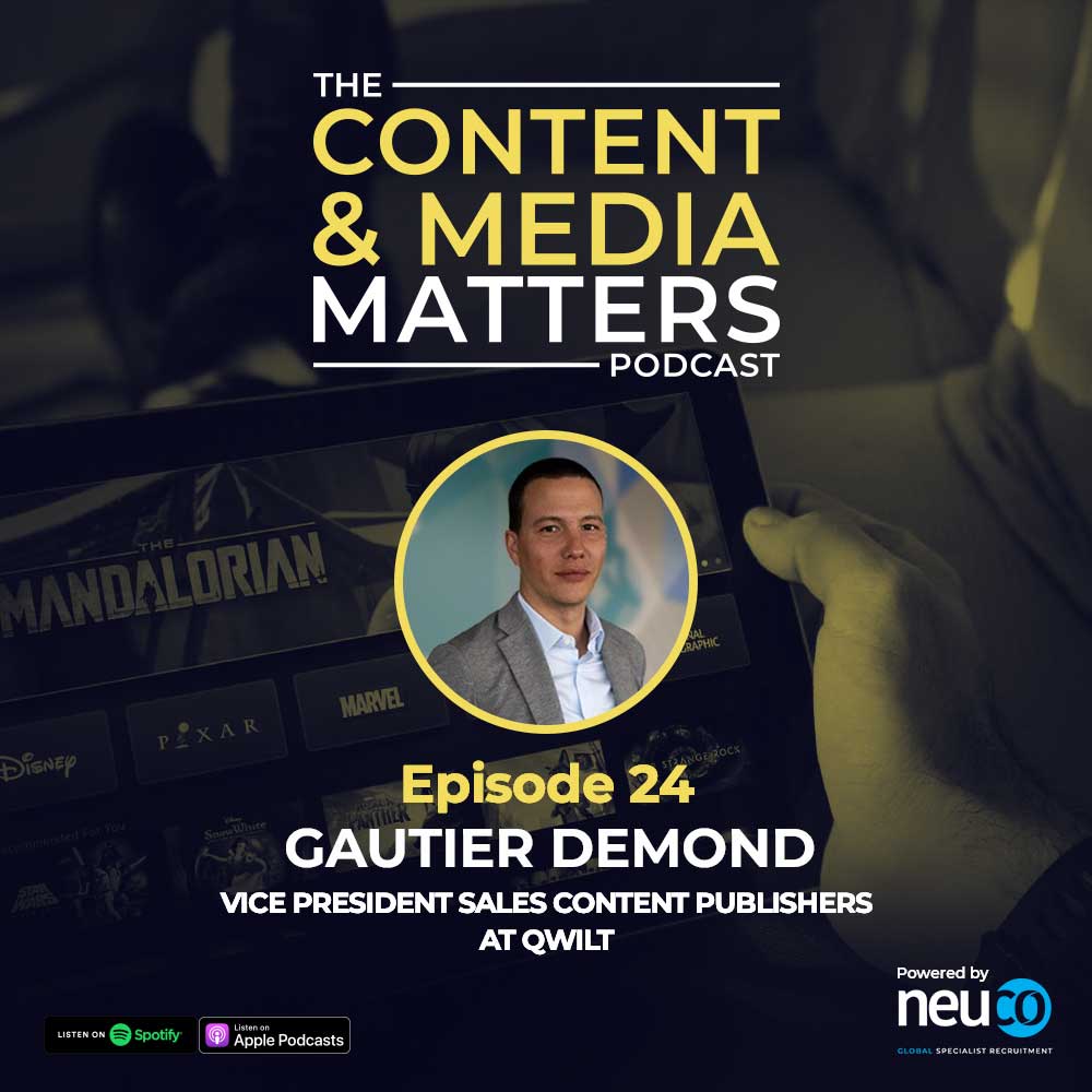 CDN, Open Caching & Data Analytics - Episode 24 - Gautier Demond, Vice President Sales-Content Publishers, North America at Qwilt