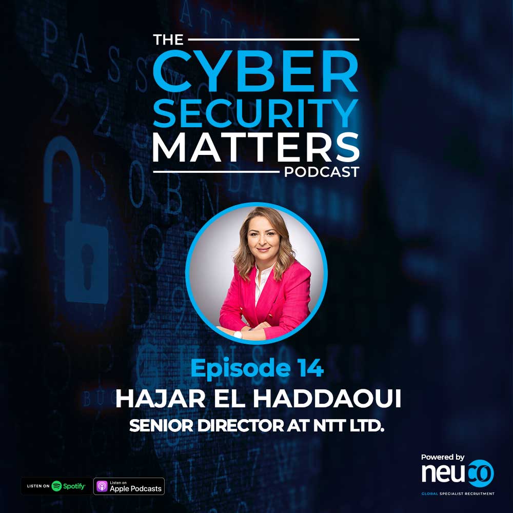 Diversity and Inclusion in the Cyber Sector starts from the top - Episode 14 - Hajar El Haddaoui, Senior Director and board member of Womens International and MOD ELLE