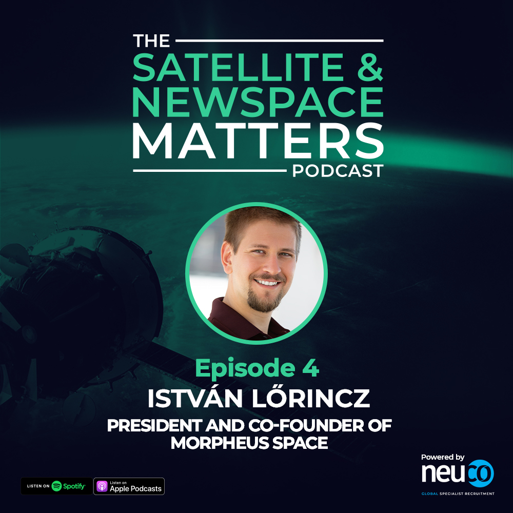 Morpheus Space’s István Lőrincz on In-Space Mobility for Industry Momentum - Episode 4 - István Lőrincz, President and Co-Founder at Morpheus Space