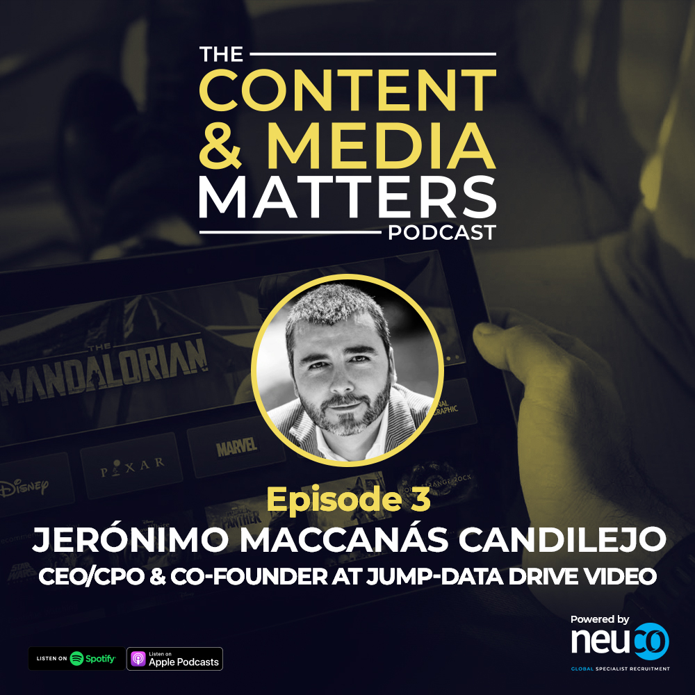 Data, Data & Data! The importance of Data Analytics and How it is More Important Than Ever - Episode 3 - Jerónimo Maccanás Candilejo CEO/CPO & Co-Founder at Jump