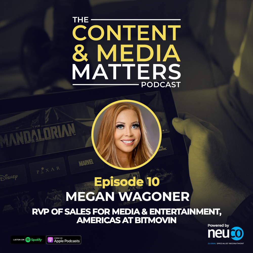 Feeling out of place? Find your community! - Episode 10 - Megan Wagoner, RVP Media & Entertainment at Bitmovin