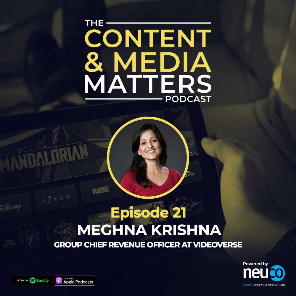 How is AI revolutionising Sports and Streaming content? – Episode 21 – Meghna Krishna, CRO at VideoVerse