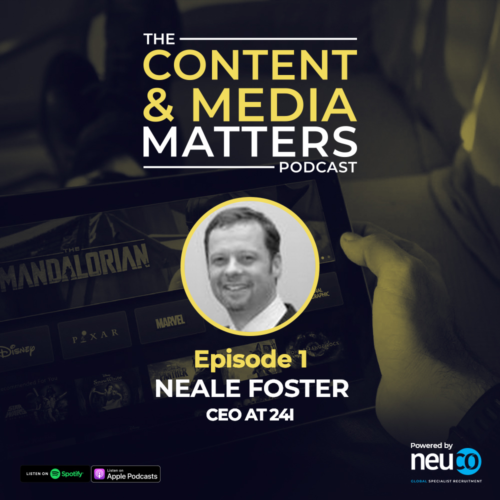 Defender or Striker… from Helicopters to Video Streaming – an IBC special! - Episode 1 - Neale Foster CEO at 24i