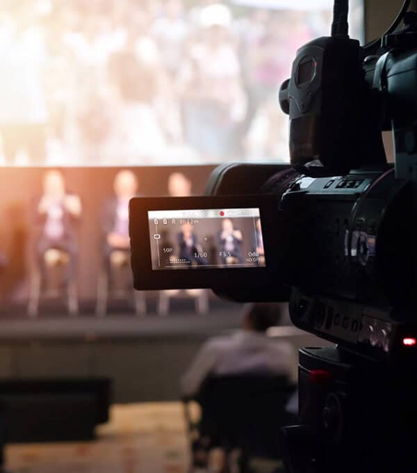 Professional editing suite used for content and media production