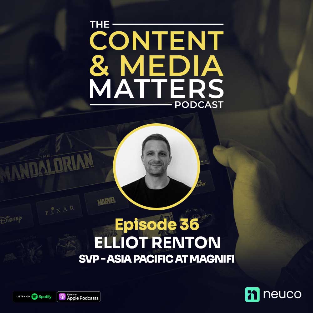 The Application of AI In Sports Media - Episode 36 - Elliot Renton, SVP of Asia Pacific at Magnifi