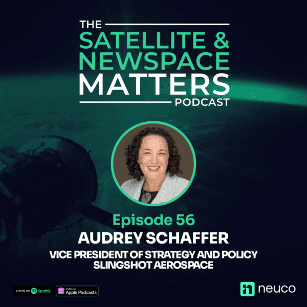 Neuco Group podcast guest profile featuring Satellite NewSpace