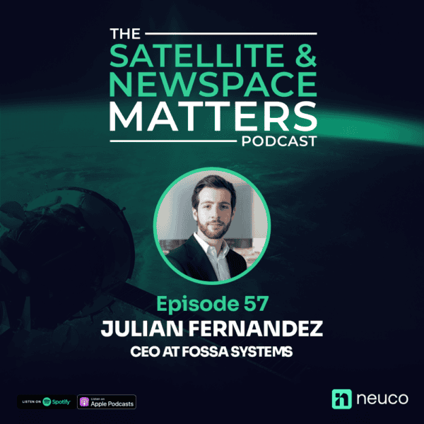Neuco Group podcast guest profile featuring Satellite NewSpace