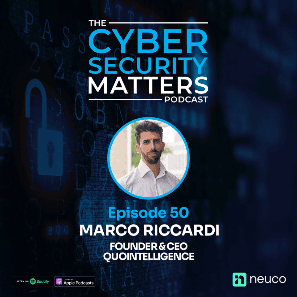 Neuco Group podcast guest profile featuring Cyber Security