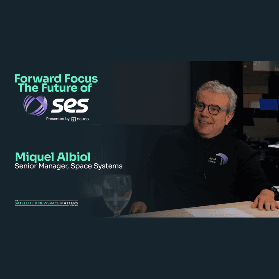Neuco Group podcast graphic featuring Miquel Albiol SES Podcast