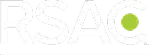White RSA Conference wordmark with green circular symbol