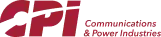 Red CPI Communication and Power Industries wordmark
