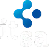 Blue IT-SA cyber security expo symbol and wordmark