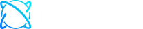 White Neuraspace company wordmark with blue orbital symbol
